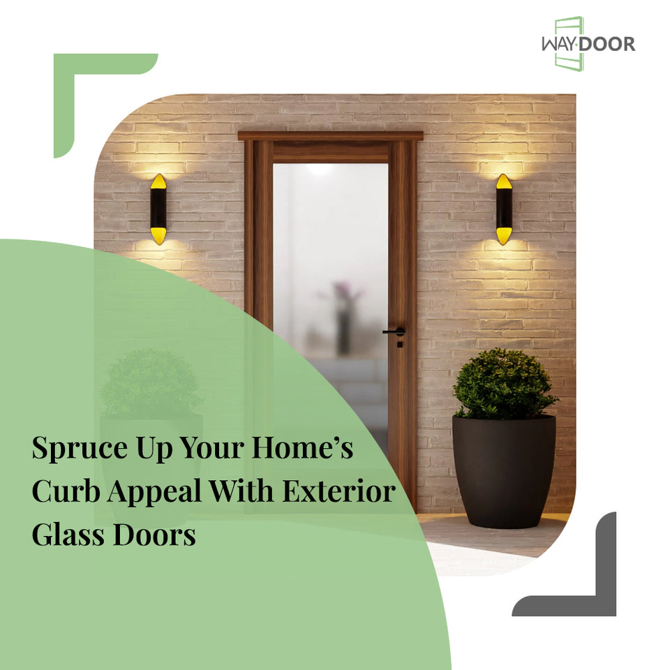 Spruce Up Your Home’s Curb Appeal With Exterior Glass Doors
