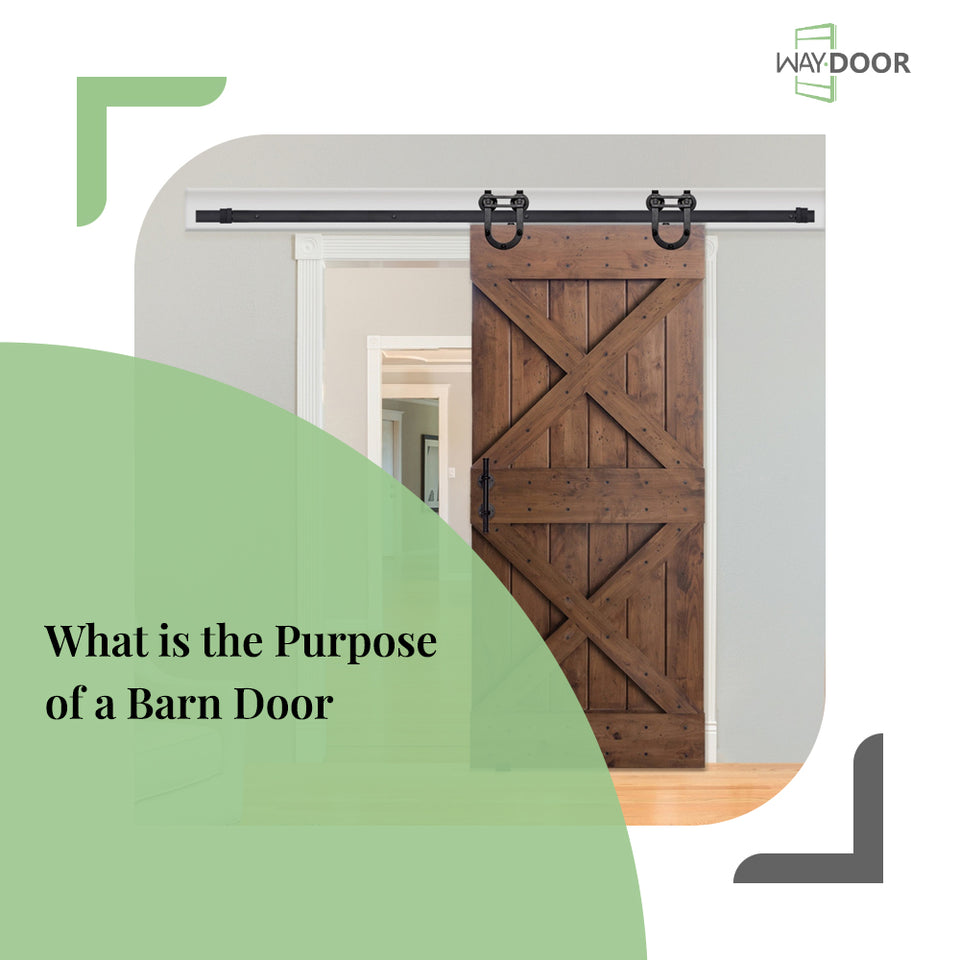 What is the Purpose of a Barn Door? A Comprehensive Guide