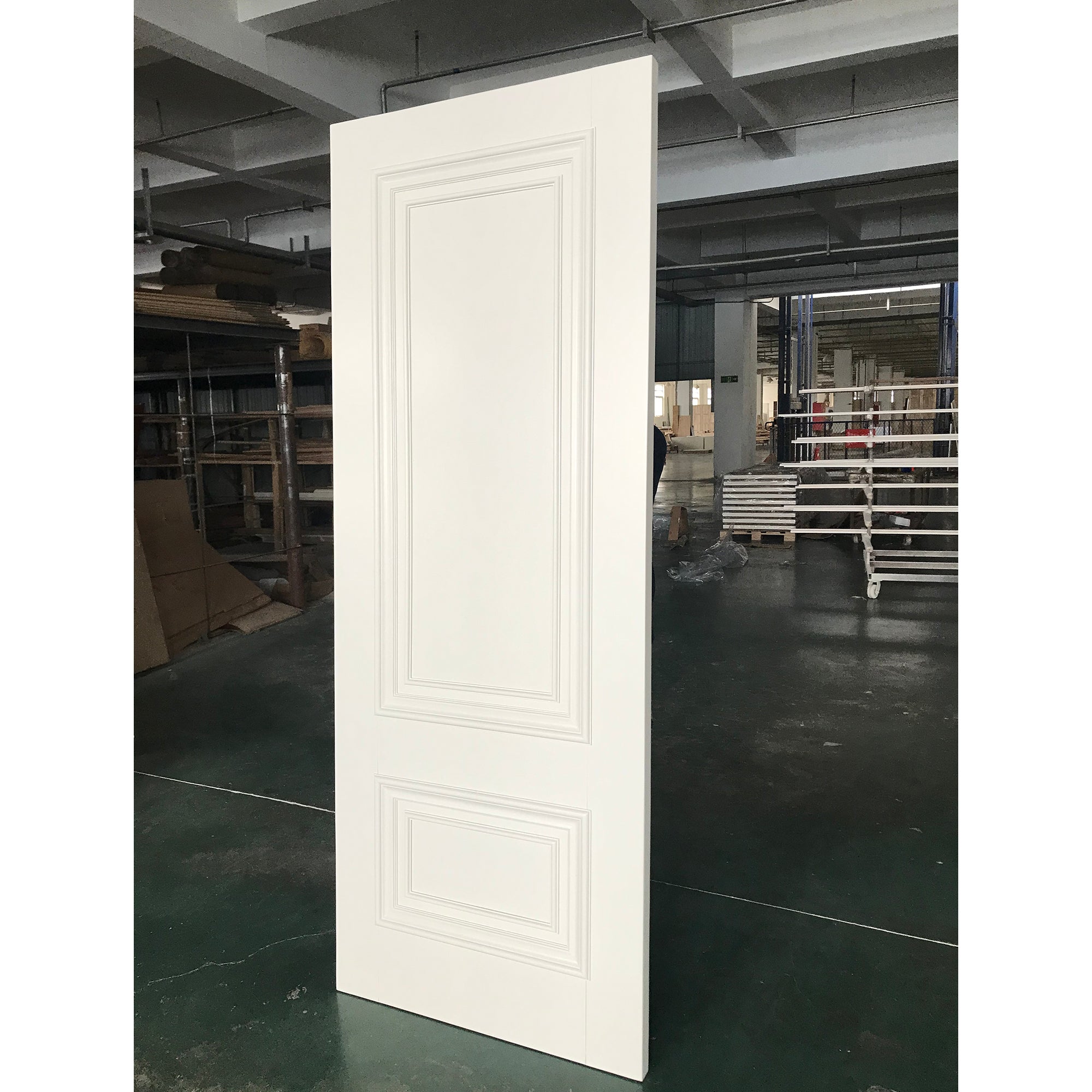 Exterior Raised Panel Solid Wood Door