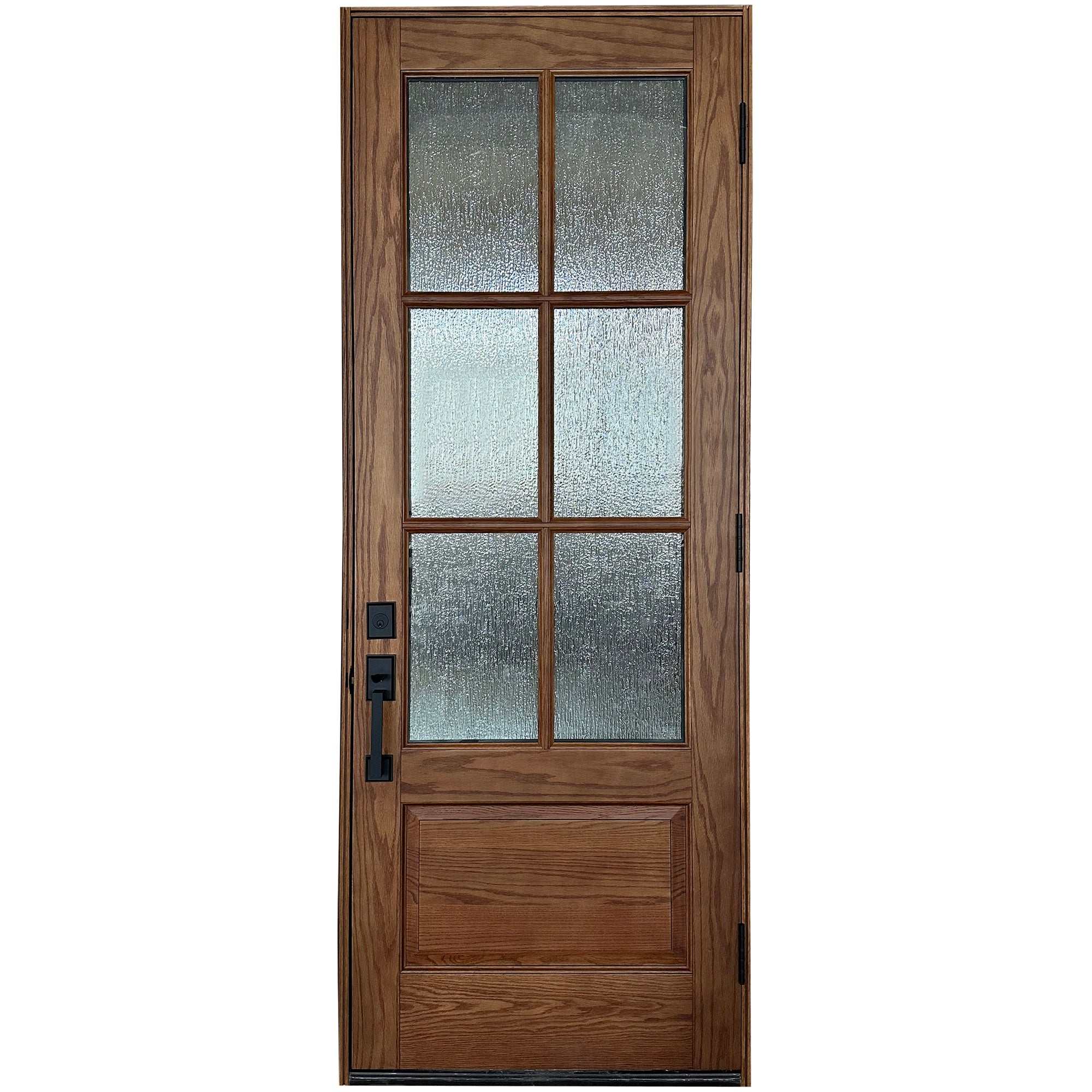 6-Lites Solid Wood Front Doors