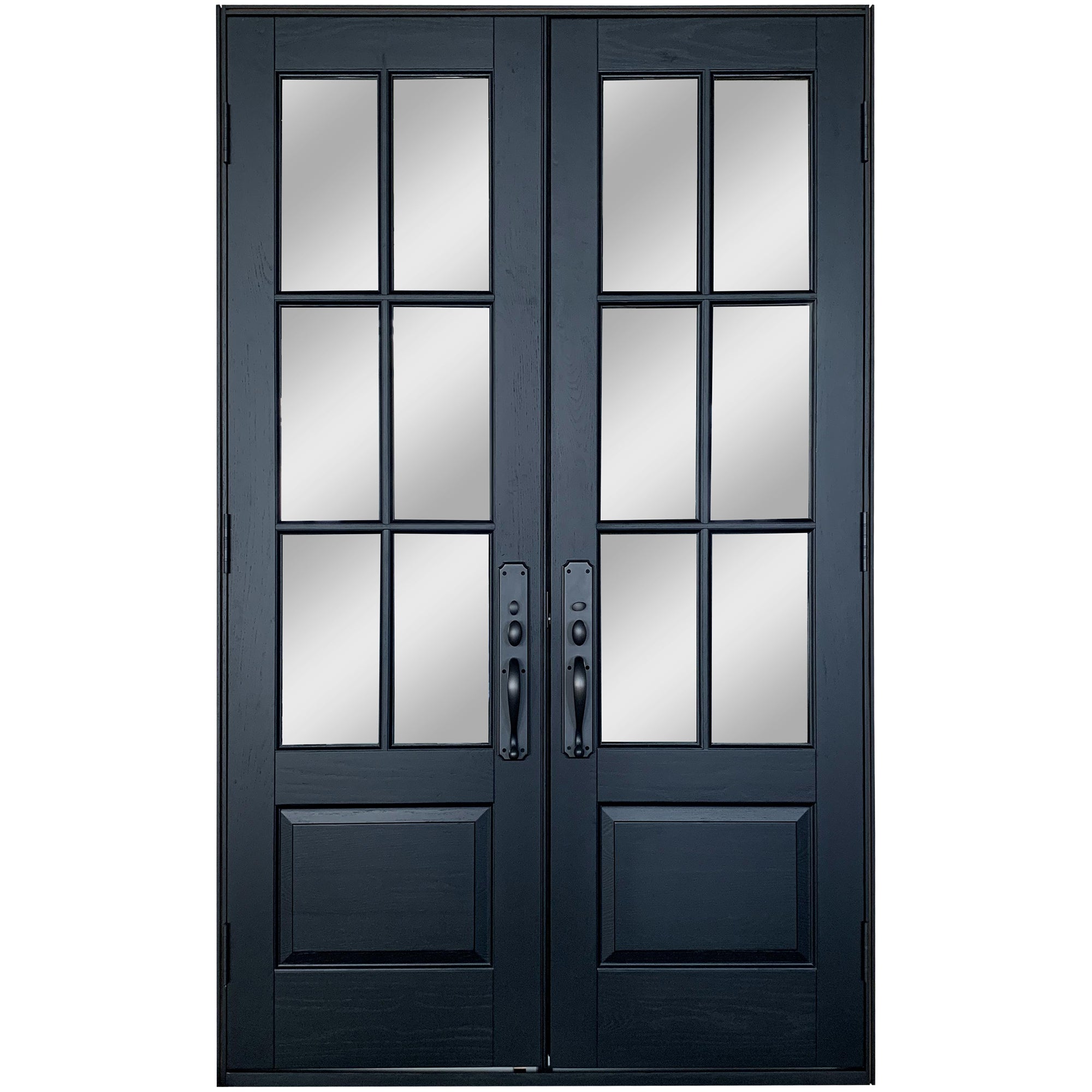 6-Lites Solid Wood Exterior Door