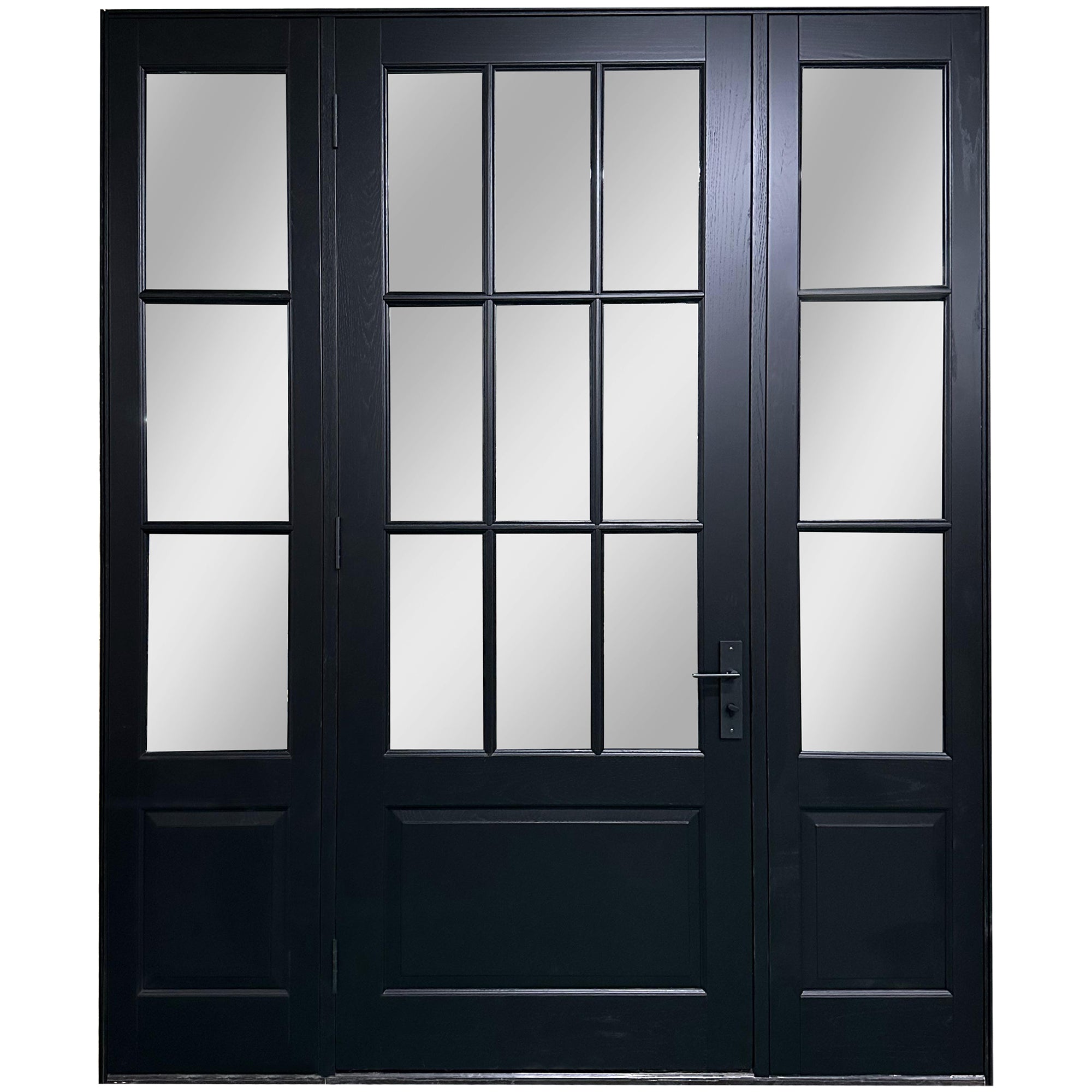 Exterior Glass Wood Door