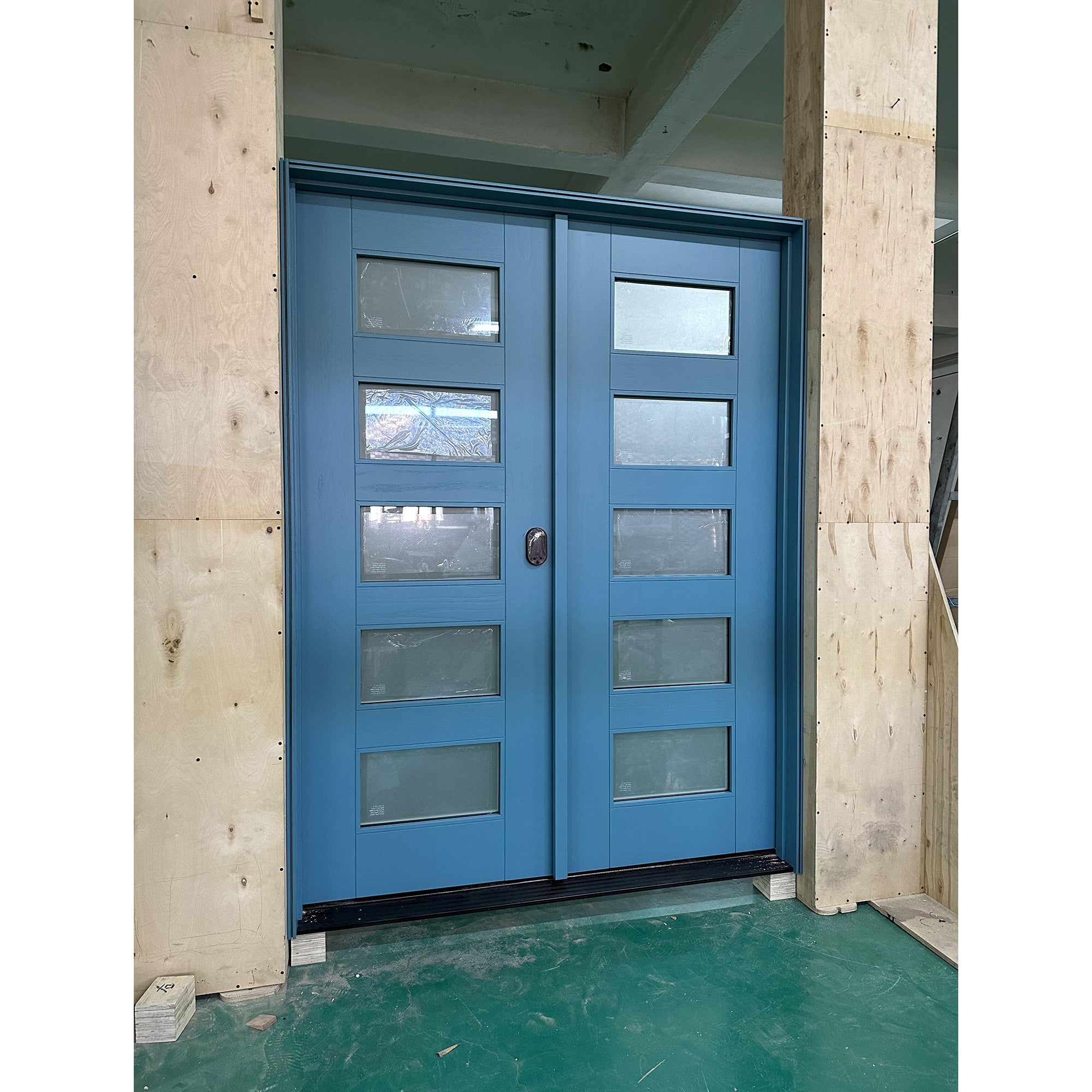 Contemporary Solid Wood Front Doors