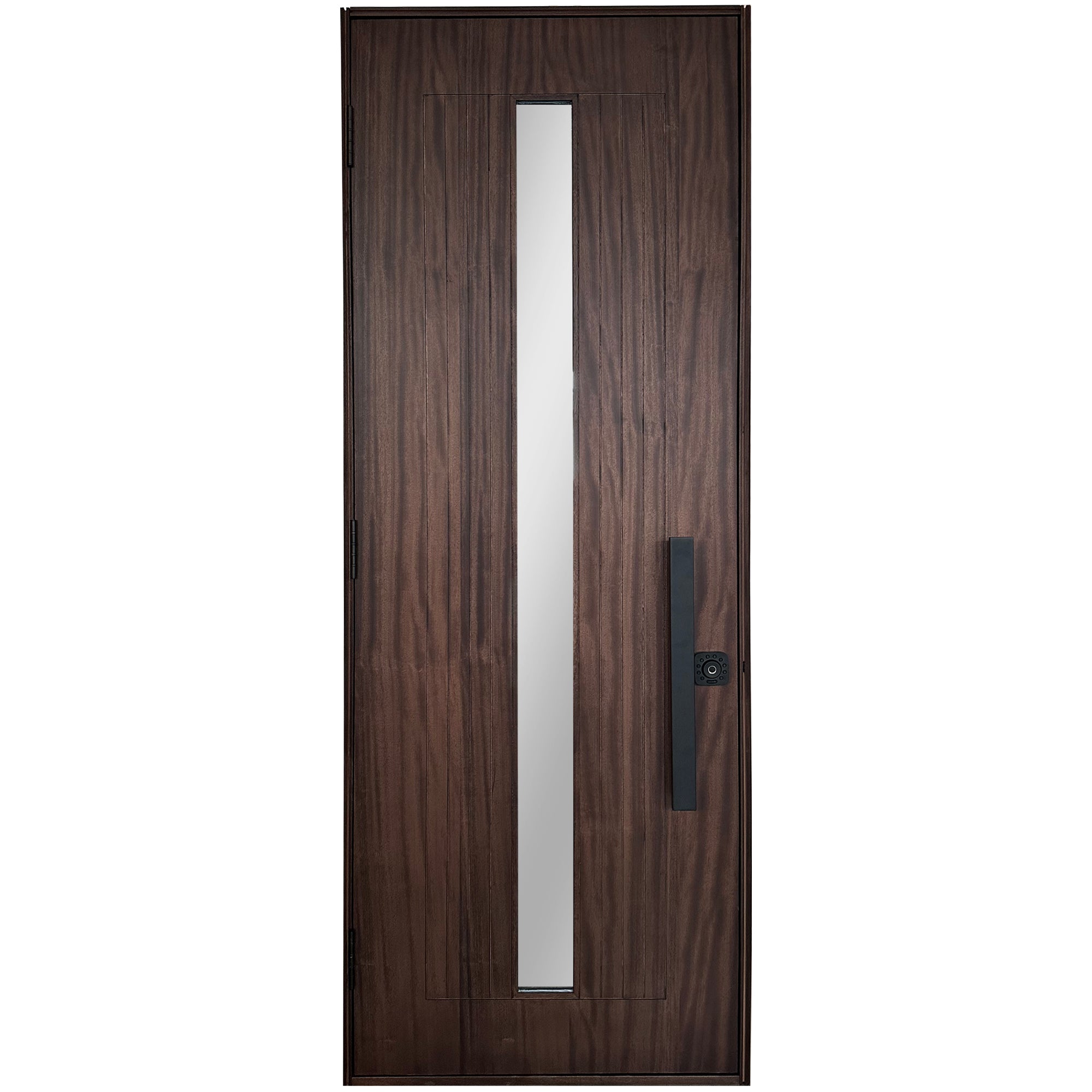 Exterior African Mahogany Wood Door