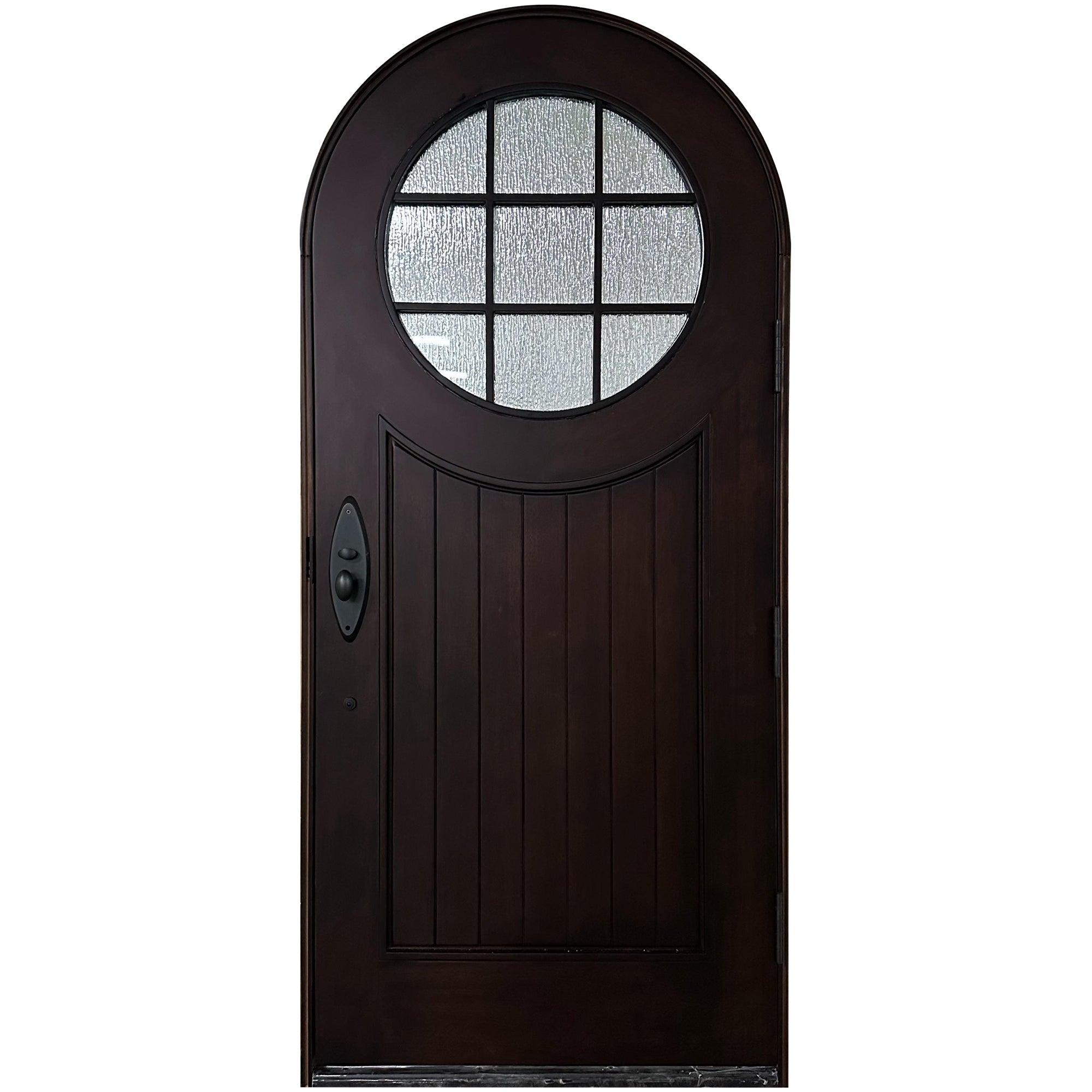 Arched Back Solid Wood Door